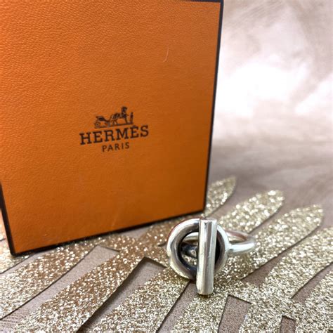 bague la croisette hermes